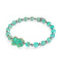 Cactus | Silver | Firefly Glass Bear Bracelet